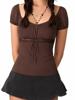 EMMIOL Stretchy Short Sleeve Shirt