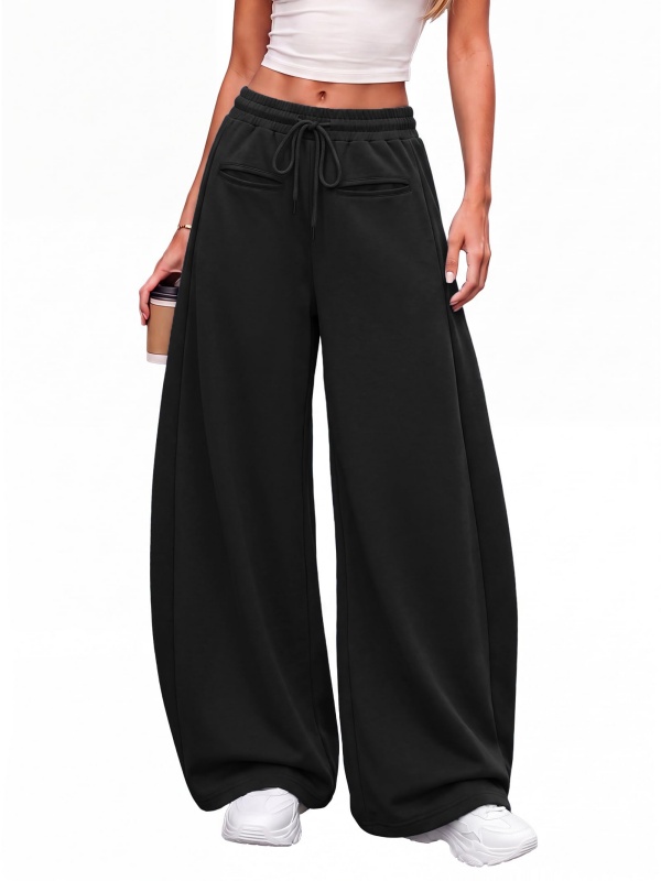 EMMIOL Ropa deportiva de moda de talle alto con bolsillos, estilo preppy deportivo.