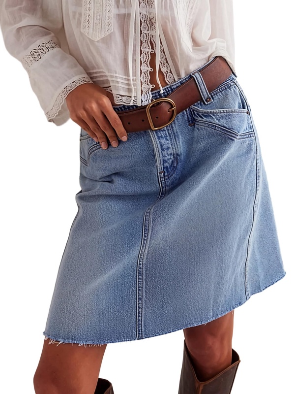 EMMIOL Summer Casual Jean Skirts