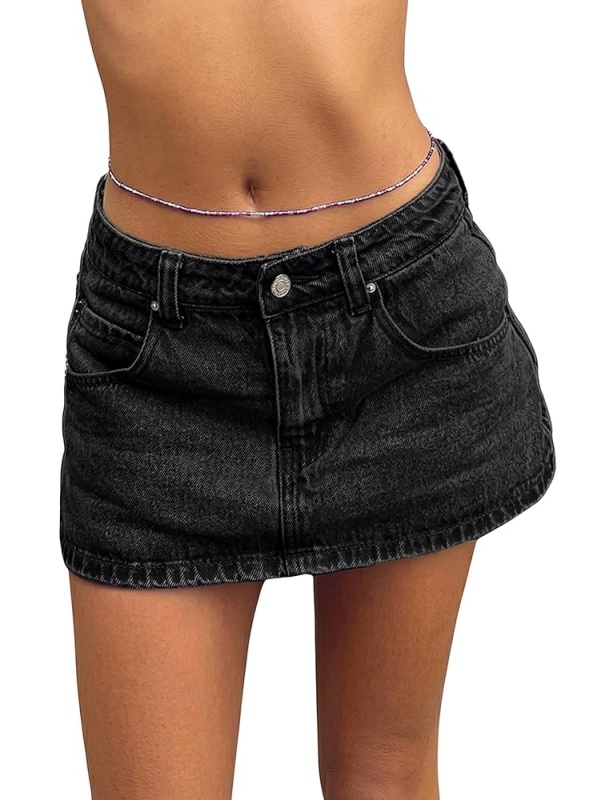 EMMIOL Mid Waist Y2K Sexy Mini Skirts