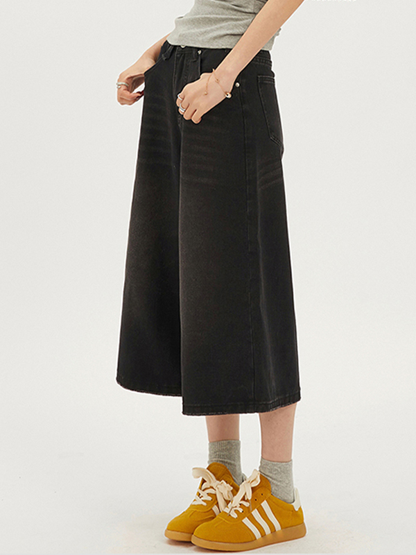 EMMIOL Pantalones cortos vaqueros retro americanos