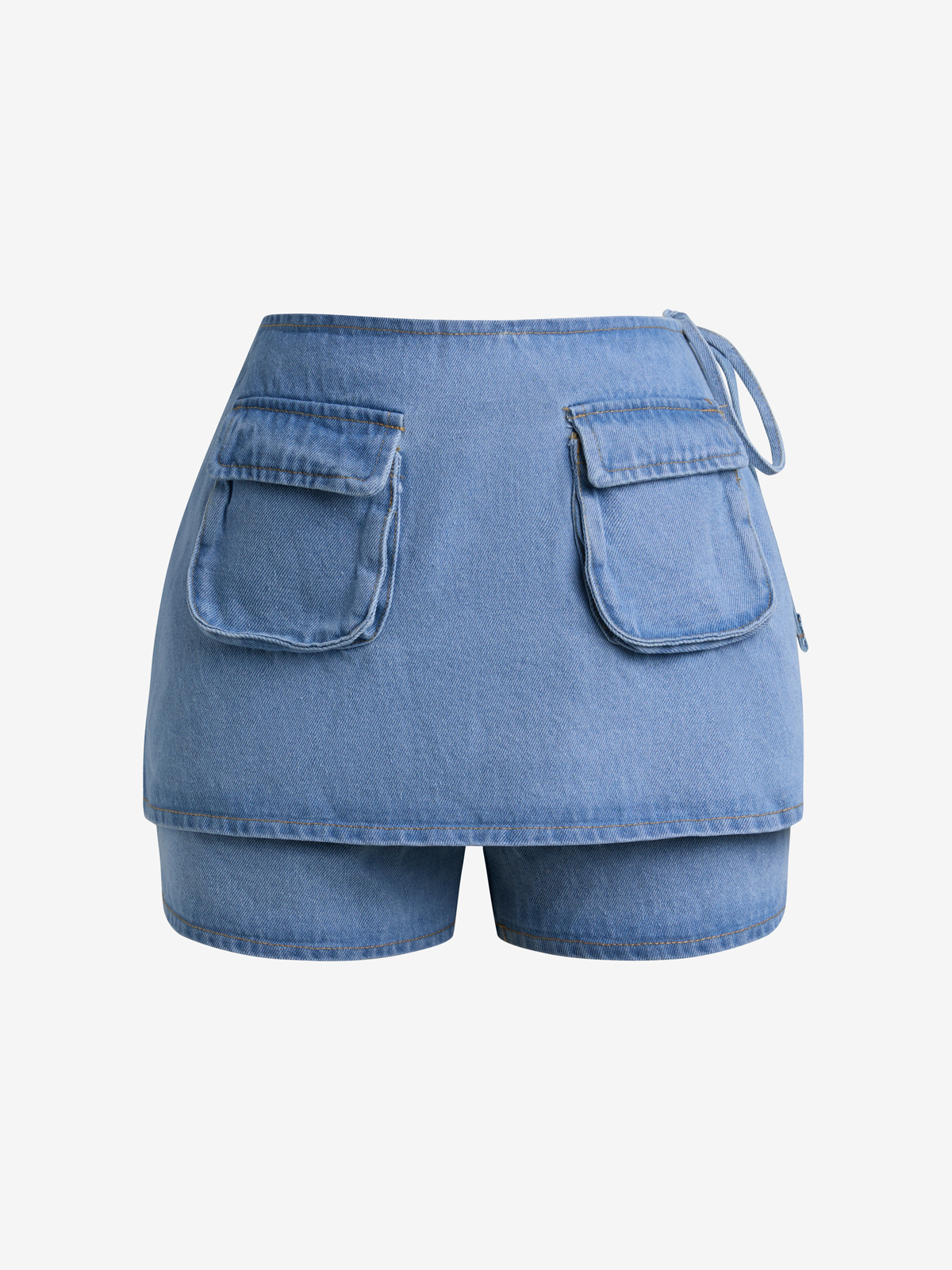 EMMIOL Minigonna tascabile vintage americana