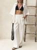 EMMIOL Loose-Fitting Short-Sleeved Two Piece