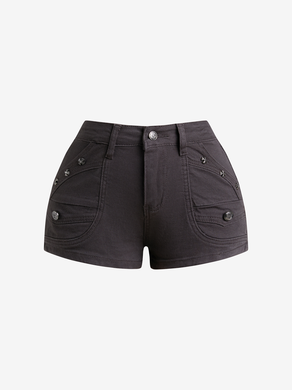 EMMIOL Pantaloncini di jeans retrò hottie