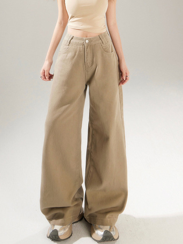 EMMIOL Jeans boyfriend larghi da strada