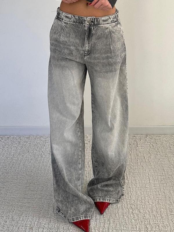 EMMIOL Boyfriendjeans im Retro-Waschungslook