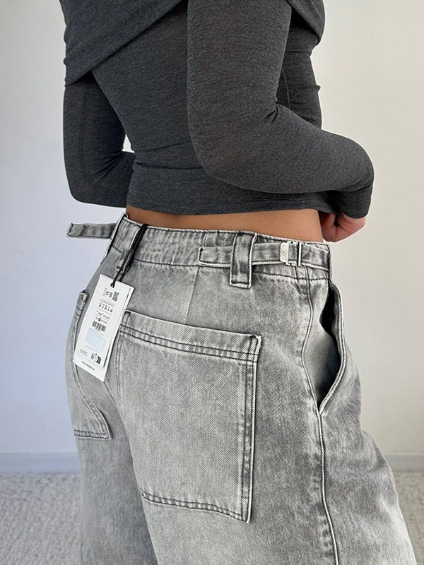 EMMIOL Boyfriendjeans im Retro-Waschungslook