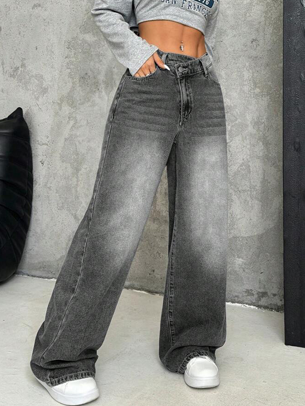 EMMIOL Boyfriendjeans im amerikanischen Casual-Stil