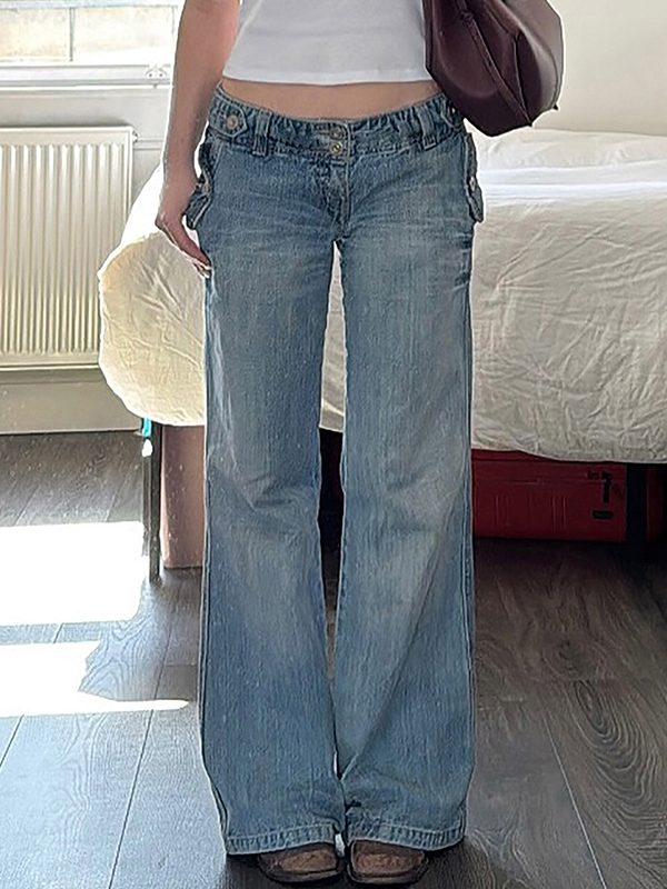 EMMIOL Street Fashion Boyfriendjeans
