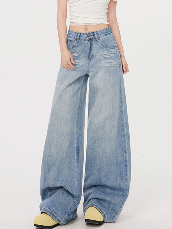 EMMIOL Amerikanische Mode Boyfriendjeans