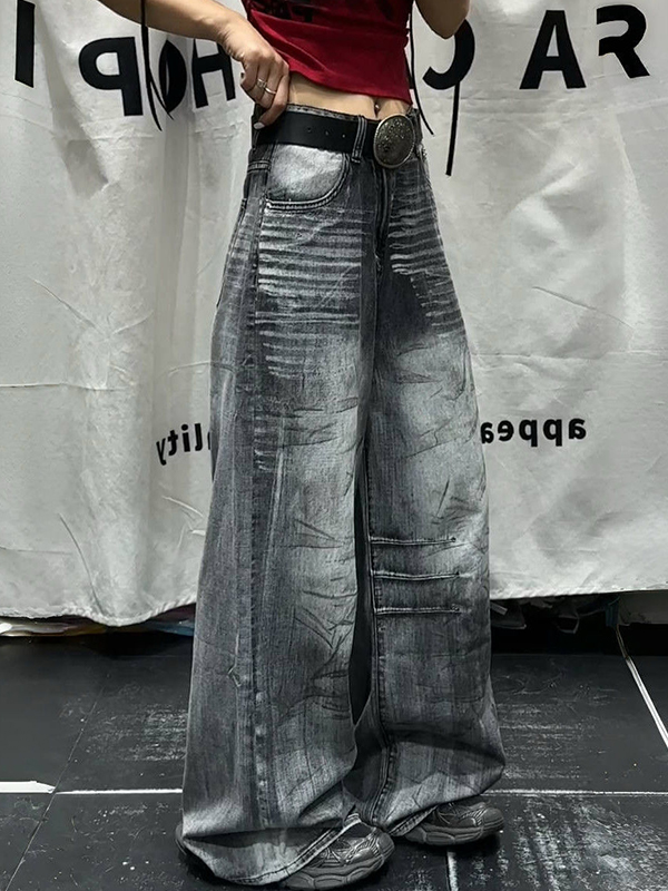 EMMIOL Boyfriendjeans im Wash Dirty-Design