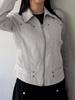EMMIOL Workwear-Style Basic Solid Colours Jacket