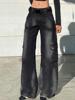 EMMIOL American Hot Girl Pocket Cargo Jeans
