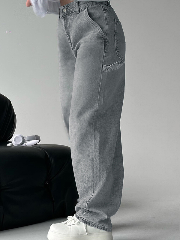 EMMIOL Jeans boyfriend casual da strada