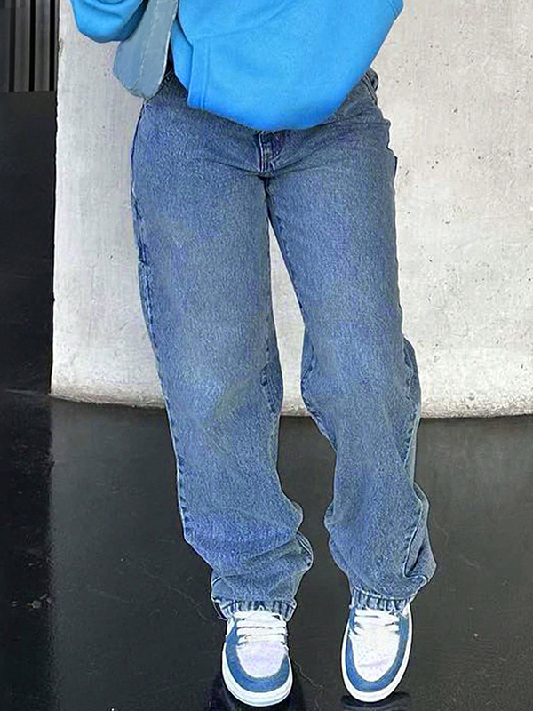 EMMIOL Jeans boyfriend casual da strada