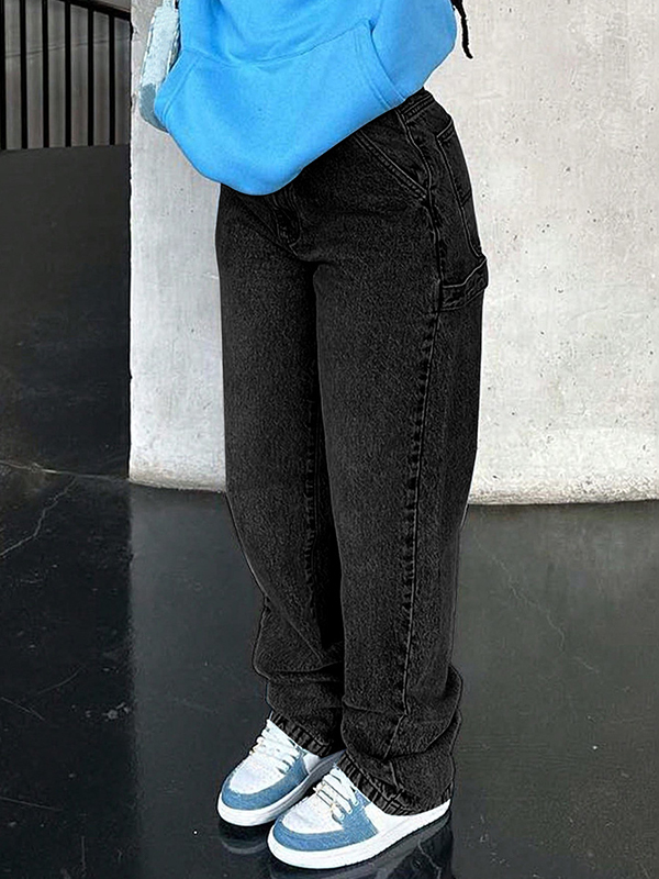 EMMIOL Jeans boyfriend casual da strada