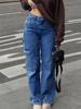 EMMIOL Cargojeans mit mehreren Taschen