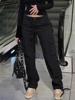 EMMIOL Casual Zip Pocket Cargo Jeans