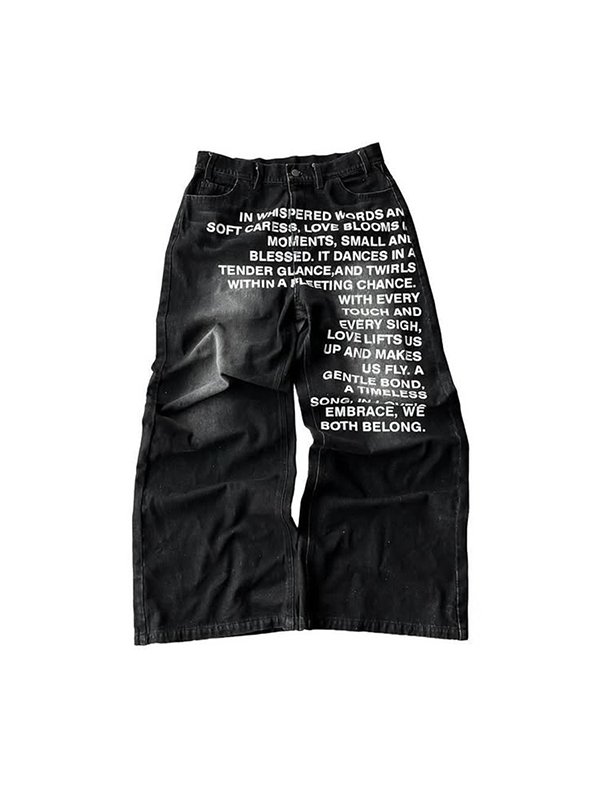 EMMIOL Jeans boyfriend hip hop retrò americani