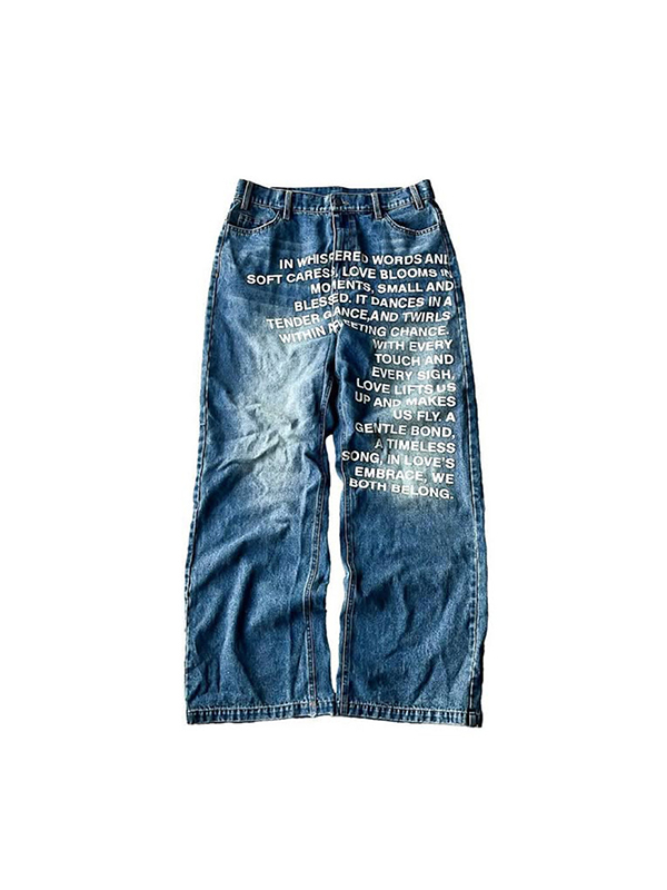 EMMIOL Jeans boyfriend hip hop retrò americani