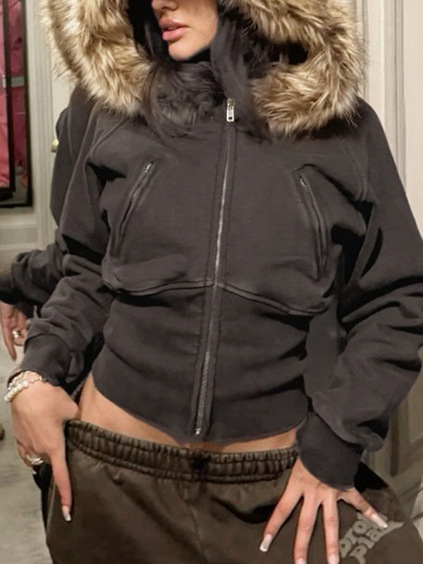 EMMIOL Jacke im amerikanischen Retro-Streetstyle