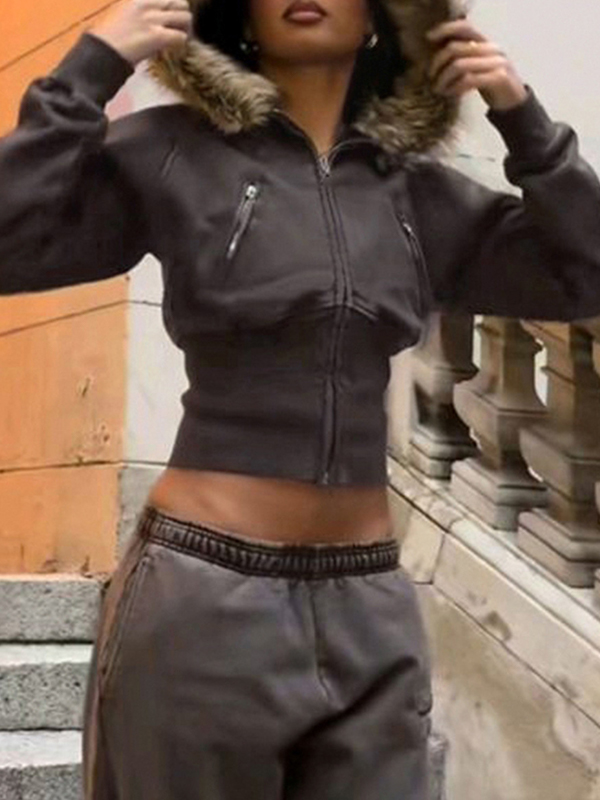 EMMIOL Jacke im amerikanischen Retro-Streetstyle