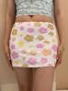 EMMIOL Bunter Minirock mit floralen Pailletten