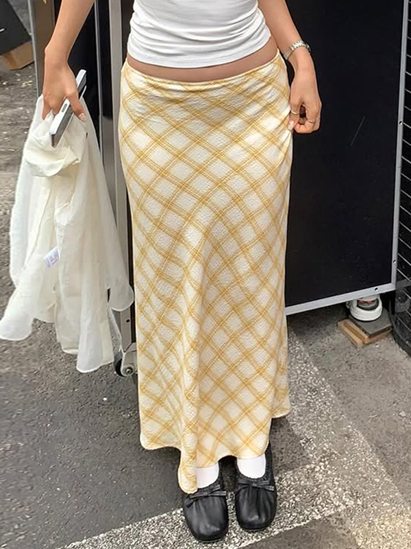 EMMIOL Maxirock im Spicy Girl Style Muster