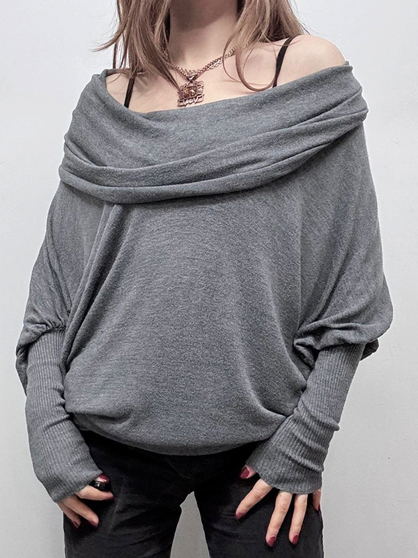 EMMIOL Bequemes, lässiges, schickes Langarmshirt