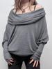 EMMIOL Bequemes, lässiges, schickes Langarmshirt