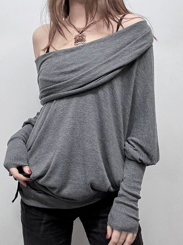 EMMIOL Bequemes, lässiges, schickes Langarmshirt