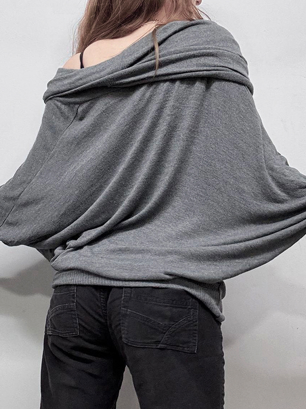 EMMIOL Bequemes, lässiges, schickes Langarmshirt