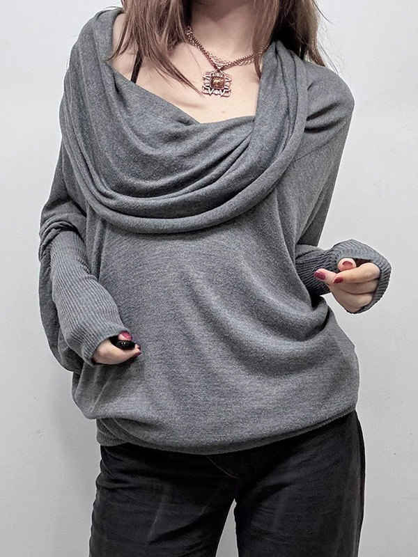 EMMIOL Bequemes, lässiges, schickes Langarmshirt