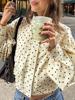 EMMIOL Süße und stylische Polka Dots Jacke