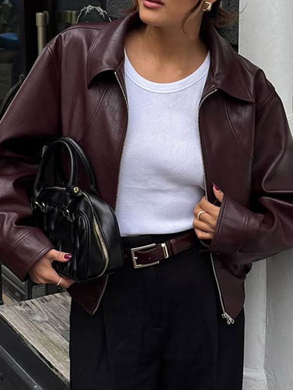 EMMIOL Reversjacke im Retro-Stil