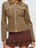 EMMIOL Modische Cordjacke