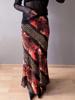 EMMIOL Gonna lunga con stampa floreale vintage