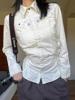 EMMIOL Jacke im Industriestil mit Metallnietentaschen