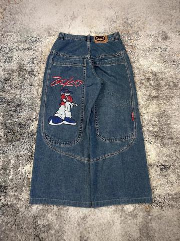 Jeans boyfriend con tasche oversize da streetwear