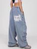 EMMIOL Jeans boyfriend con stampa di lettere National Trend
