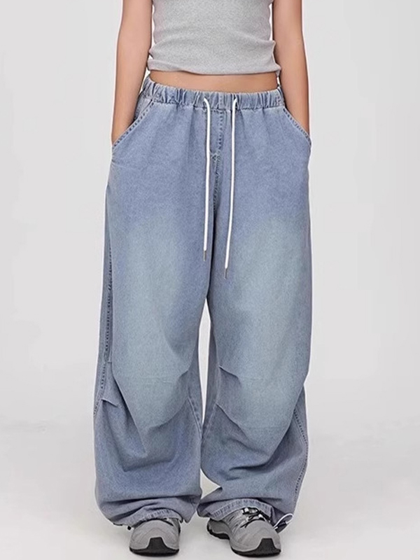 EMMIOL Jeans boyfriend con stampa di lettere National Trend
