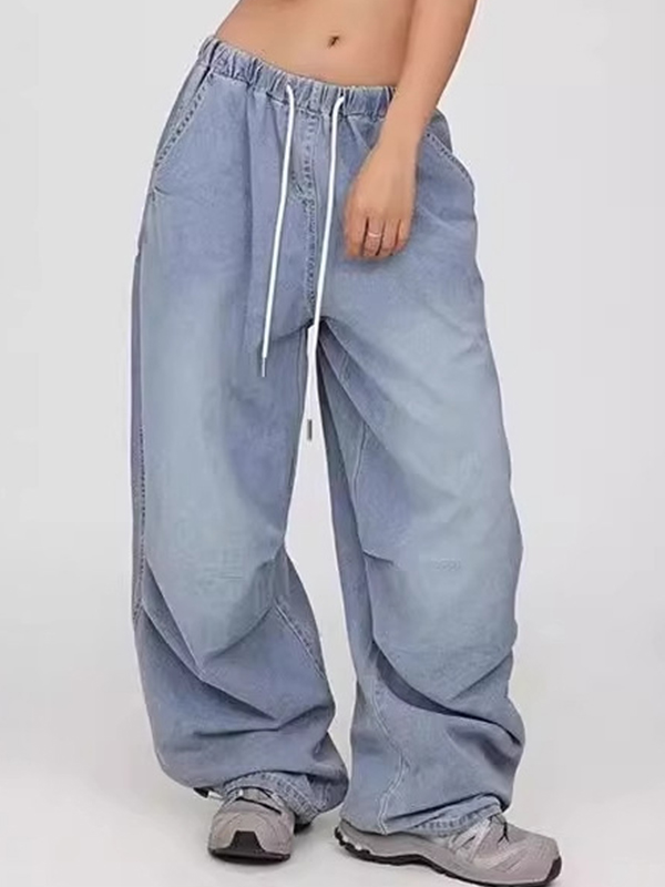 EMMIOL Jeans boyfriend con stampa di lettere National Trend
