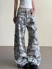EMMIOL Jeans boyfriend da lavoro mimetici da strada