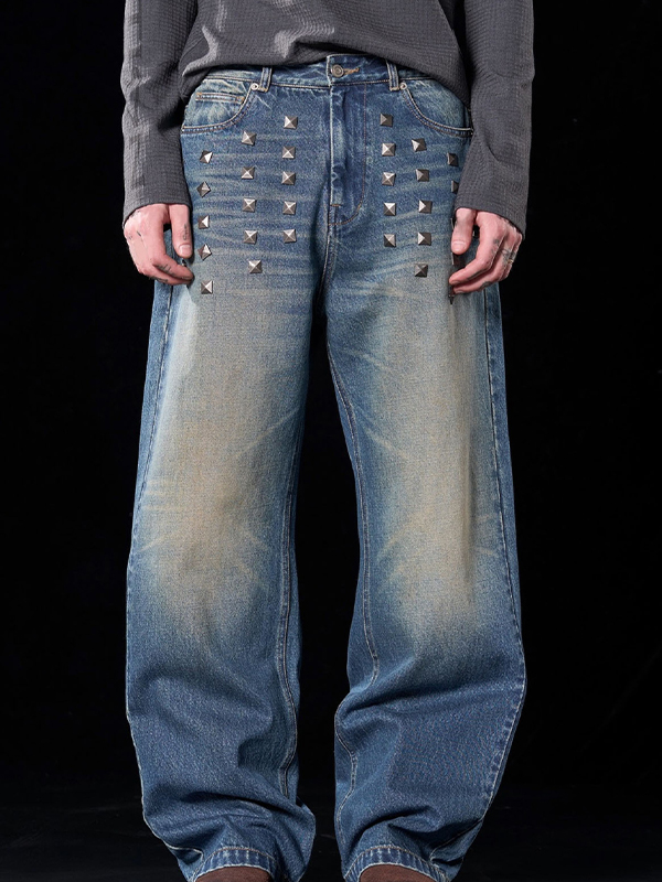 EMMIOL Jeans boyfriend dalla vestibilità rilassata in stile americano