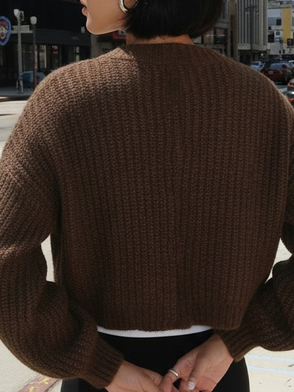 EMMIOL Cardigan casual e confortevole Lazy-Chic
