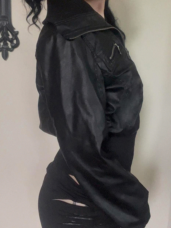 EMMIOL Retro Workwear Reißverschlussjacke