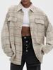 EMMIOL Vintage Distressed Brushed Finish Jacket