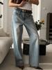 EMMIOL Jeans boyfriend retrò larghi e levigati