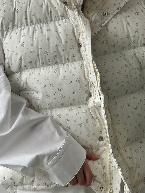 EMMIOL Giacca con gilet floreale senza maniche