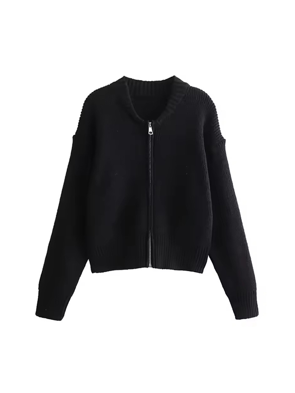EMMIOL Versatile Crew Neck Commuting Cardigan